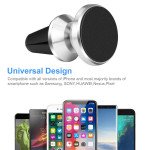 Wholesale 360 Universal Magnetic Snap On Air Vent Car Mount Holder 007 (Silver)